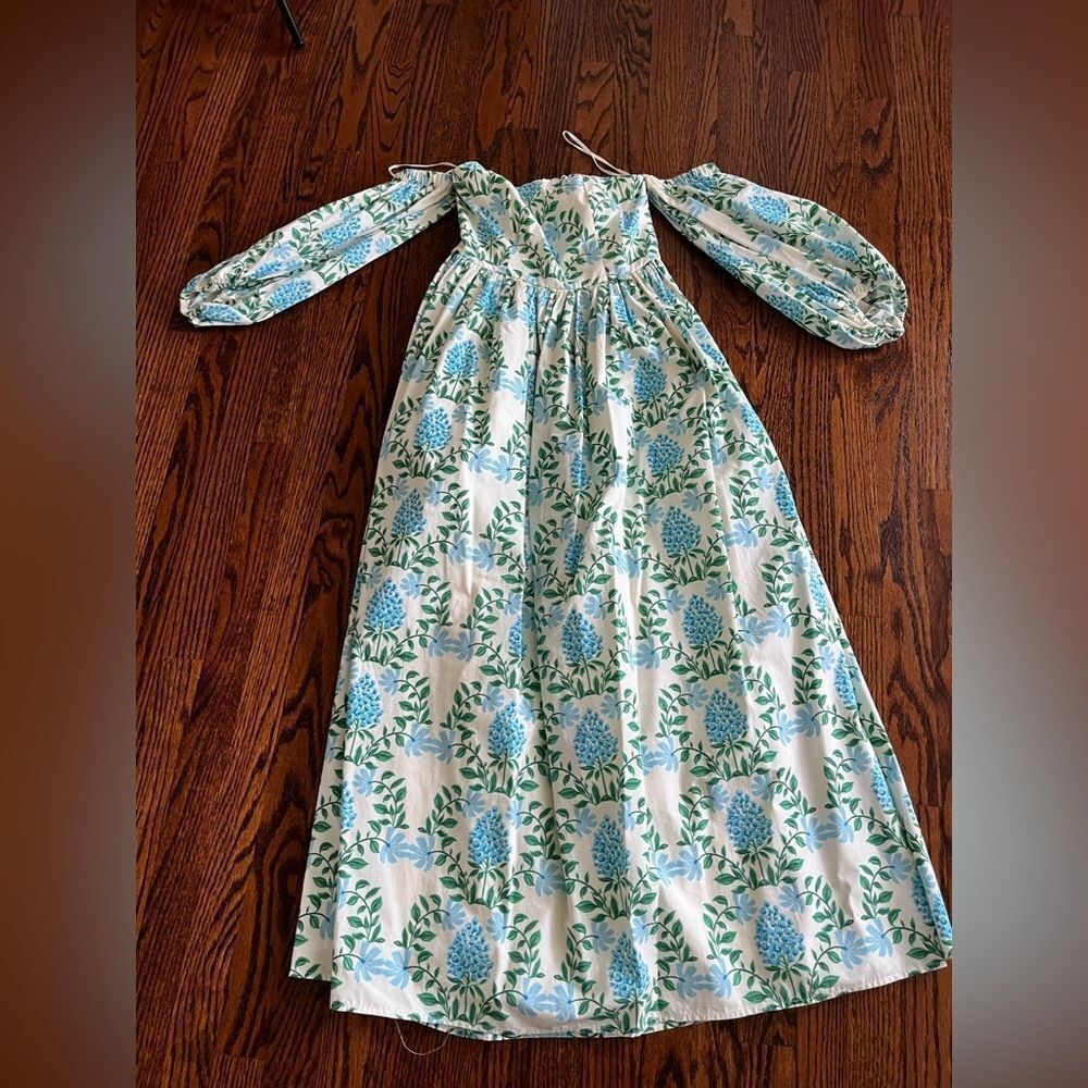 Anthropologie Let Me Be Long-Sleeve Printed Midi Dress - Picture 7 of 7